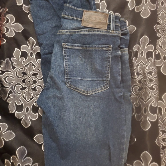 Devil Dog Mens Jeans - Picture 1 of 5